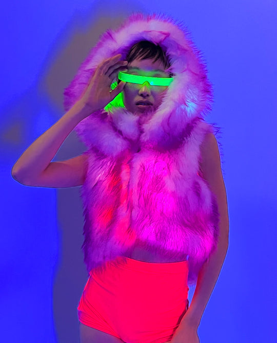 STAR SAILOR LIGHT UP FUR GILET
