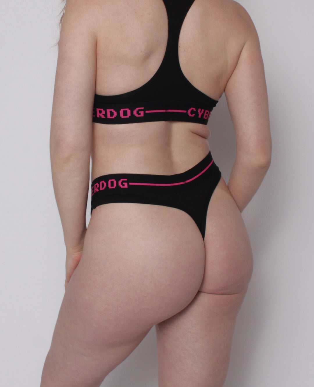 ORIGINALS THONG BLACK / PINK