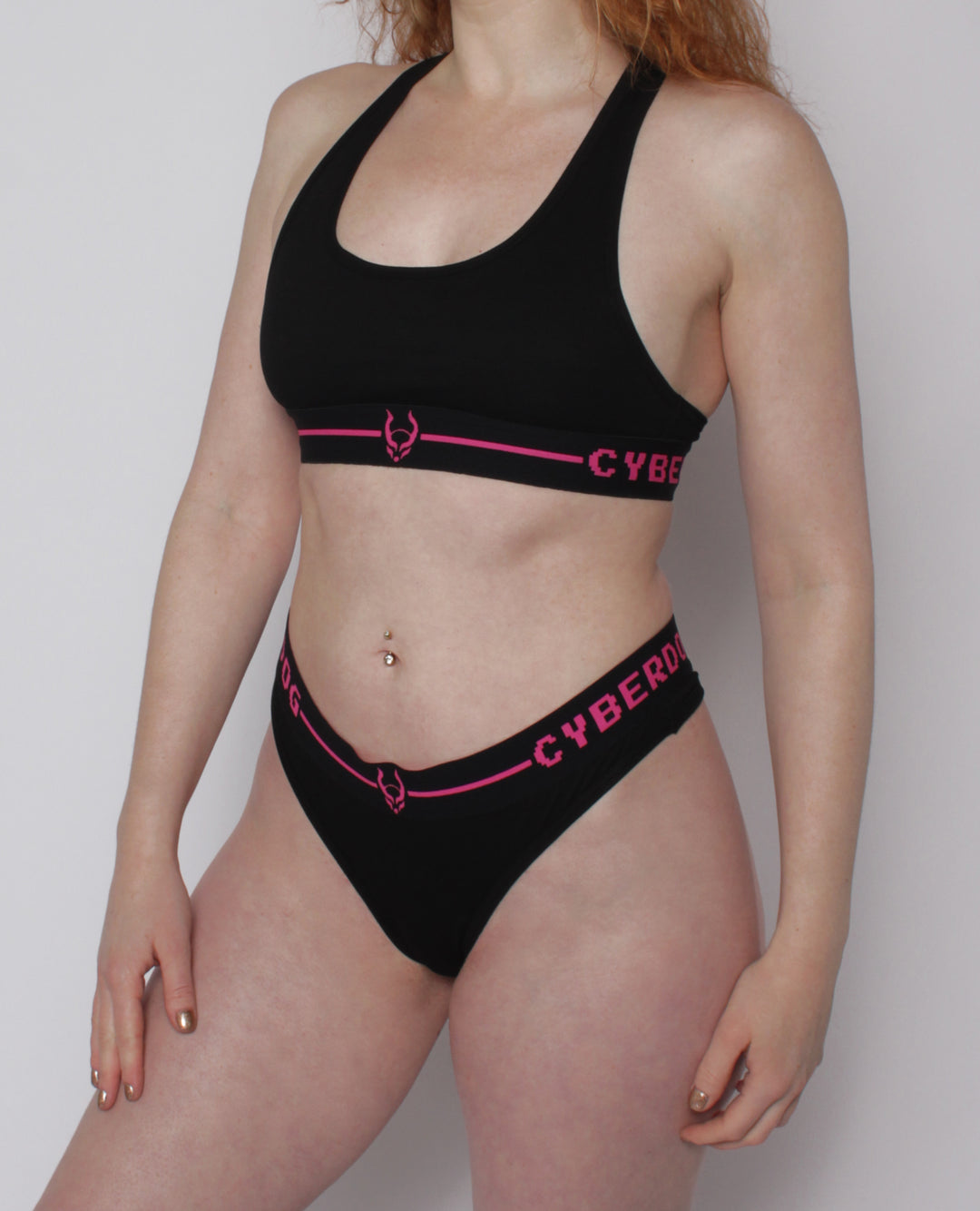 ORIGINALS THONG BLACK / PINK