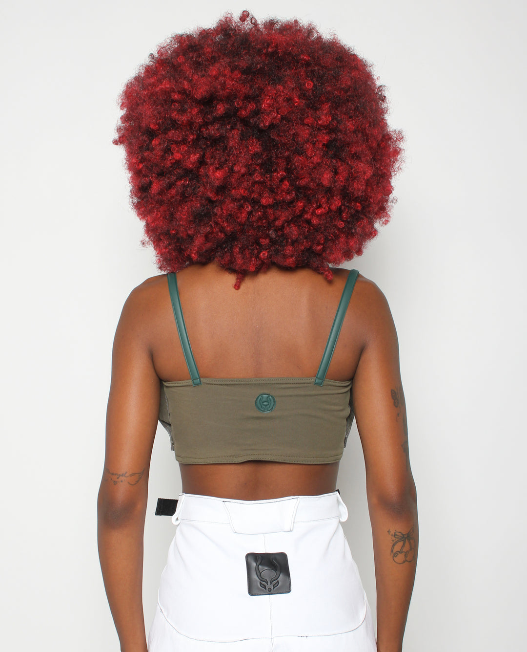 POCKET BRALET TOP KHAKI