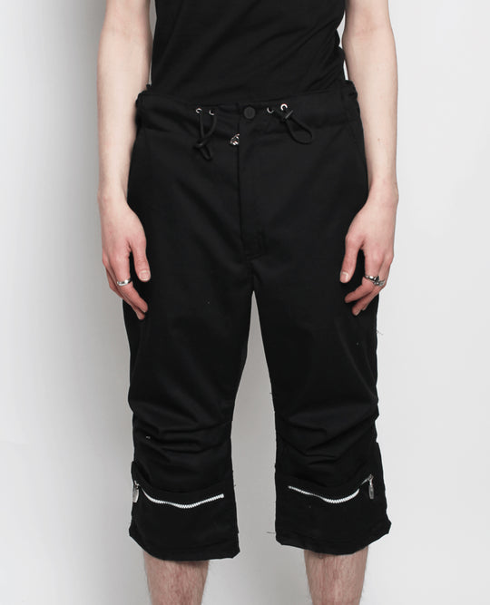 MULTI POCKET SHORTS BLACK