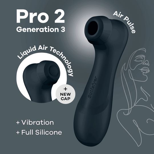 SATISFYER PRO 2 - GEN 3 WITH LIQUID AIR TECHNOLOGY