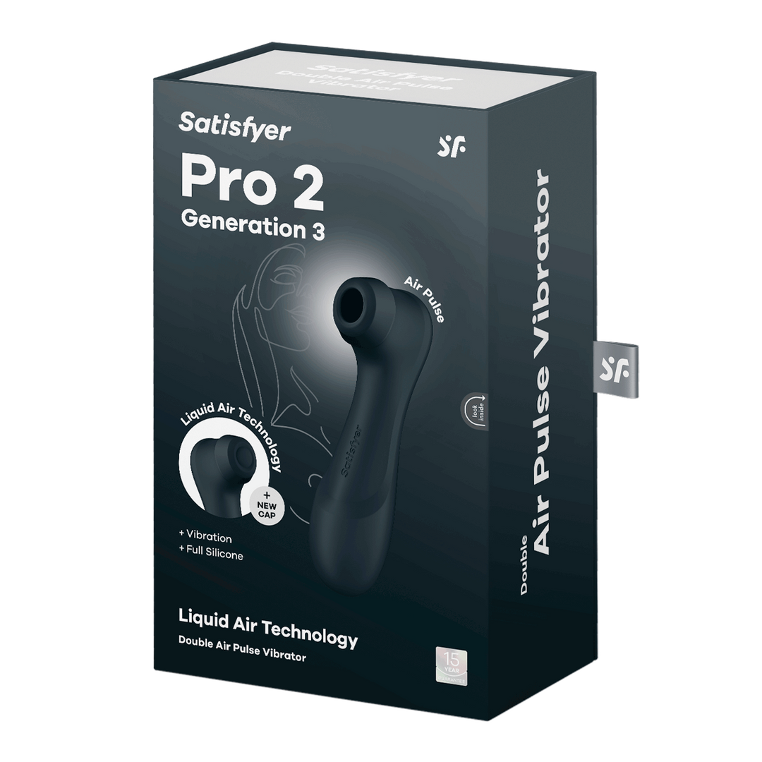 SATISFYER PRO 2 - GEN 3 WITH LIQUID AIR TECHNOLOGY