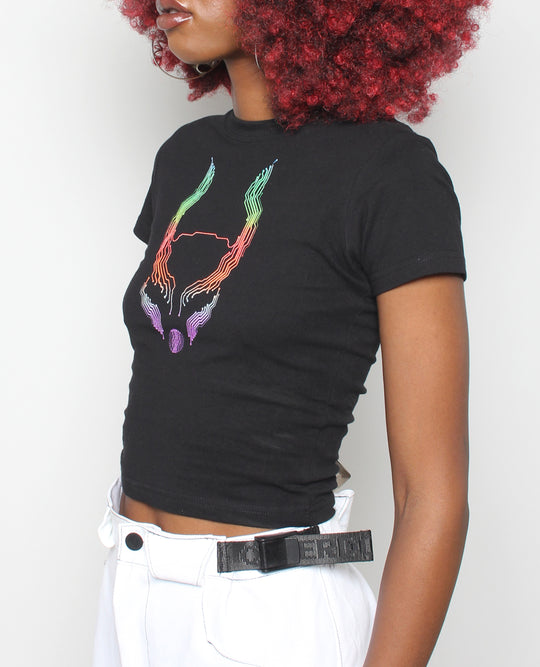 RAINBOW MICROCHIP BABY TEE