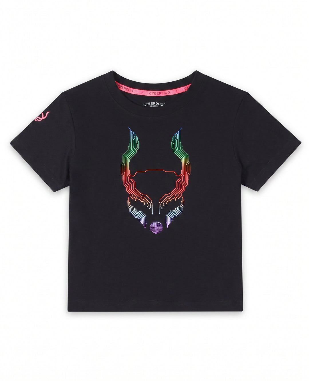 RAINBOW MICROCHIP BABY TEE