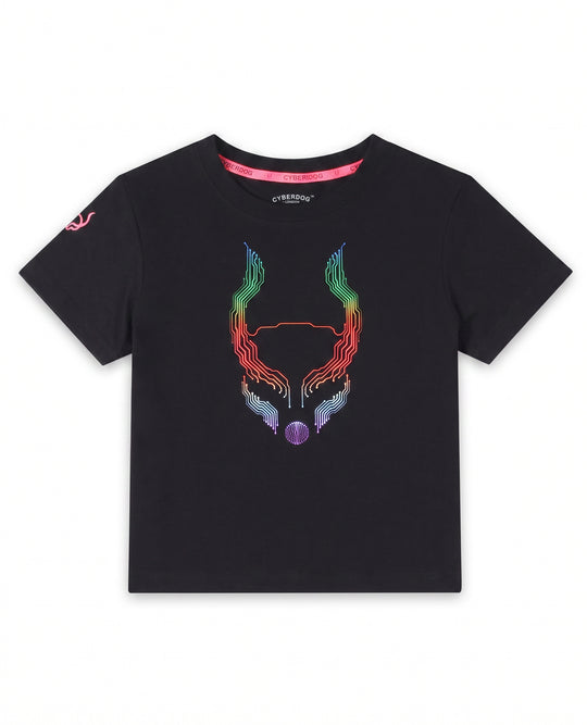 RAINBOW MICROCHIP BABY TEE
