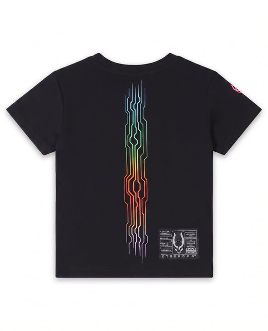 RAINBOW MICROCHIP BABY TEE