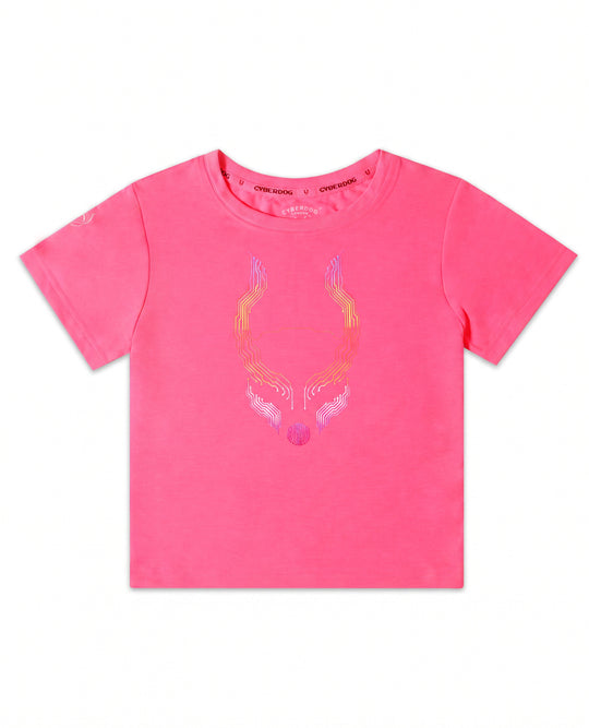 RAINBOW MICROCHIP BABY TEE