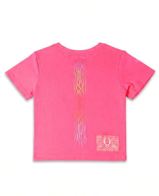 RAINBOW MICROCHIP BABY TEE