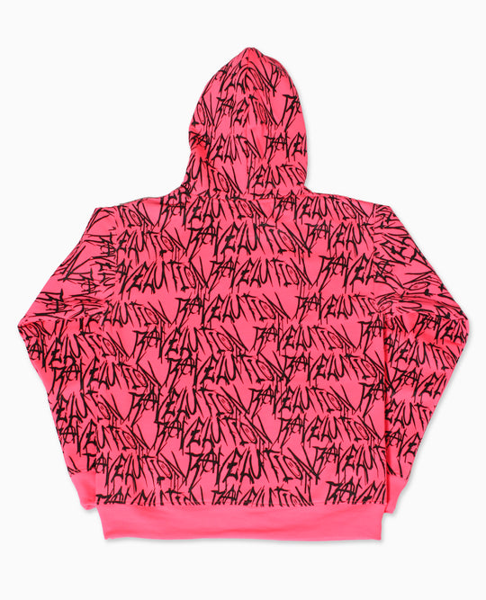 RAVELUTION HOODIE KIDS PINK