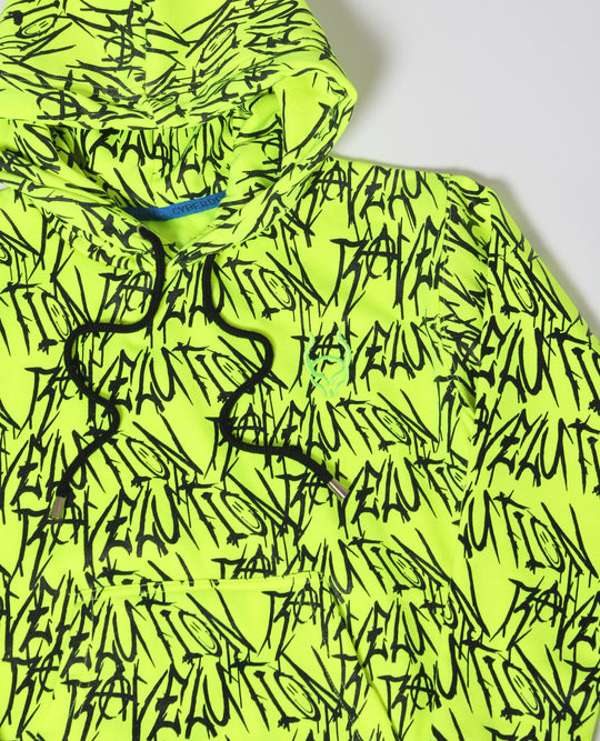 RAVELUTION HOODIE KIDS YELLOW