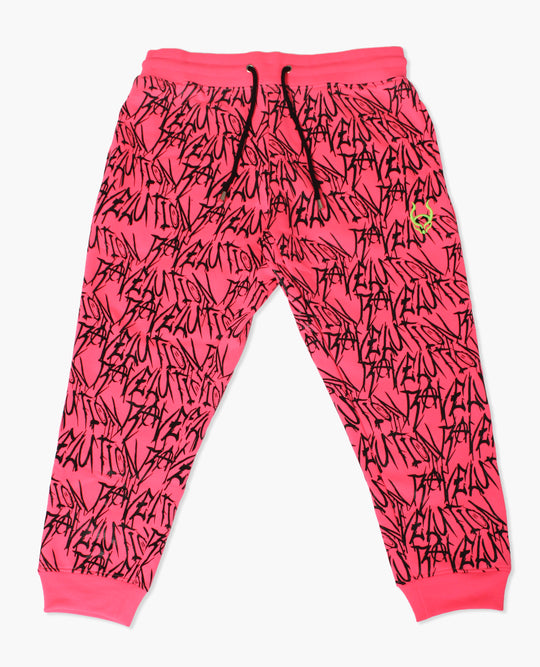 RAVELUTION JOGGER KIDS PINK