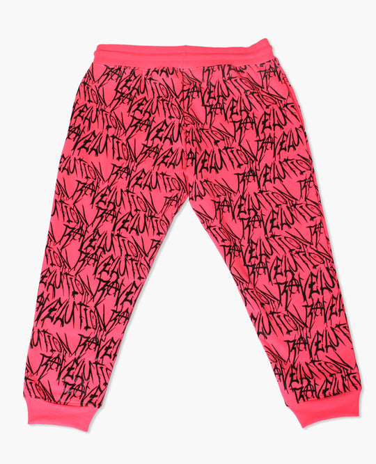 RAVELUTION JOGGER KIDS PINK