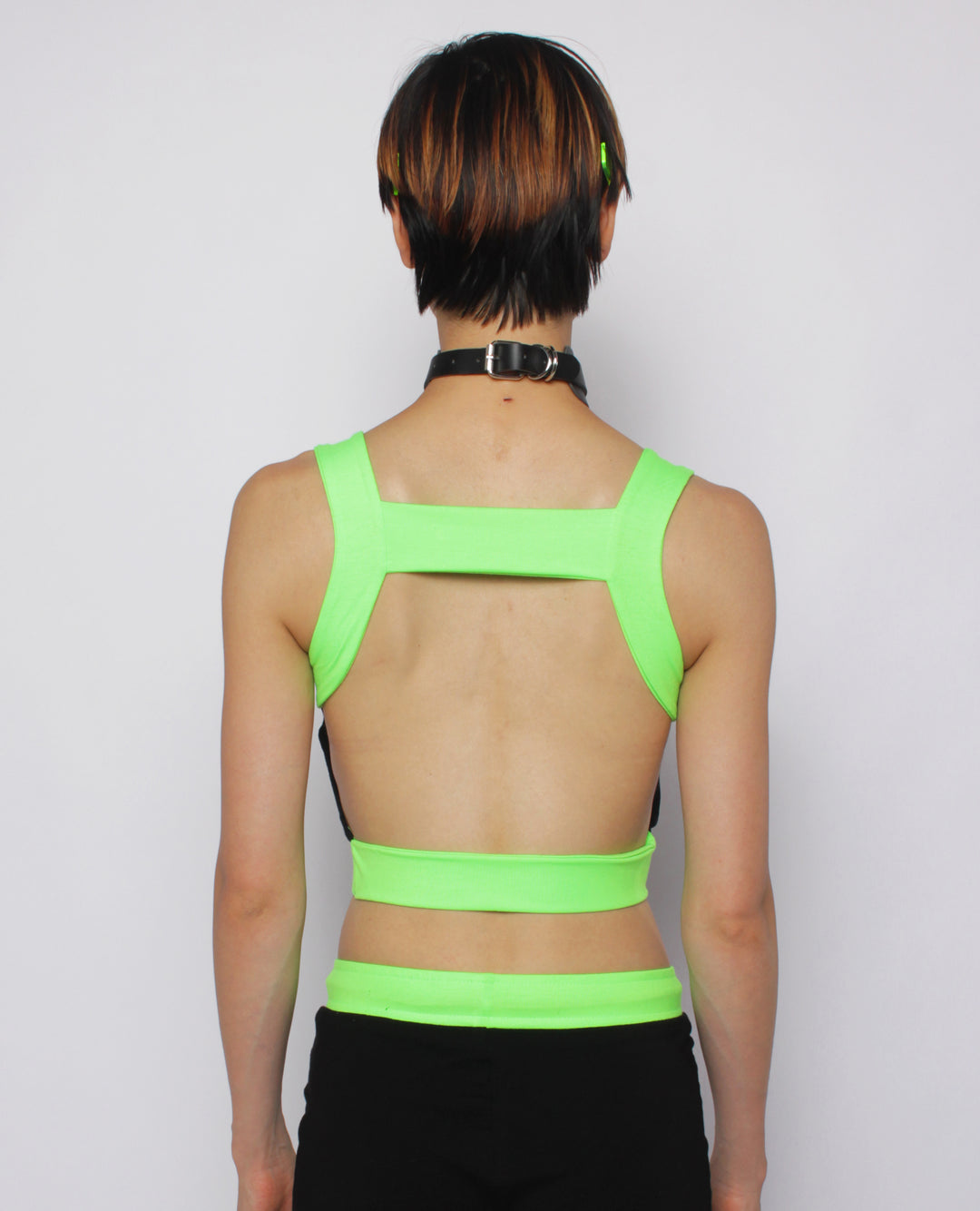 HARNESS CROP TOP RAVE WAVE
