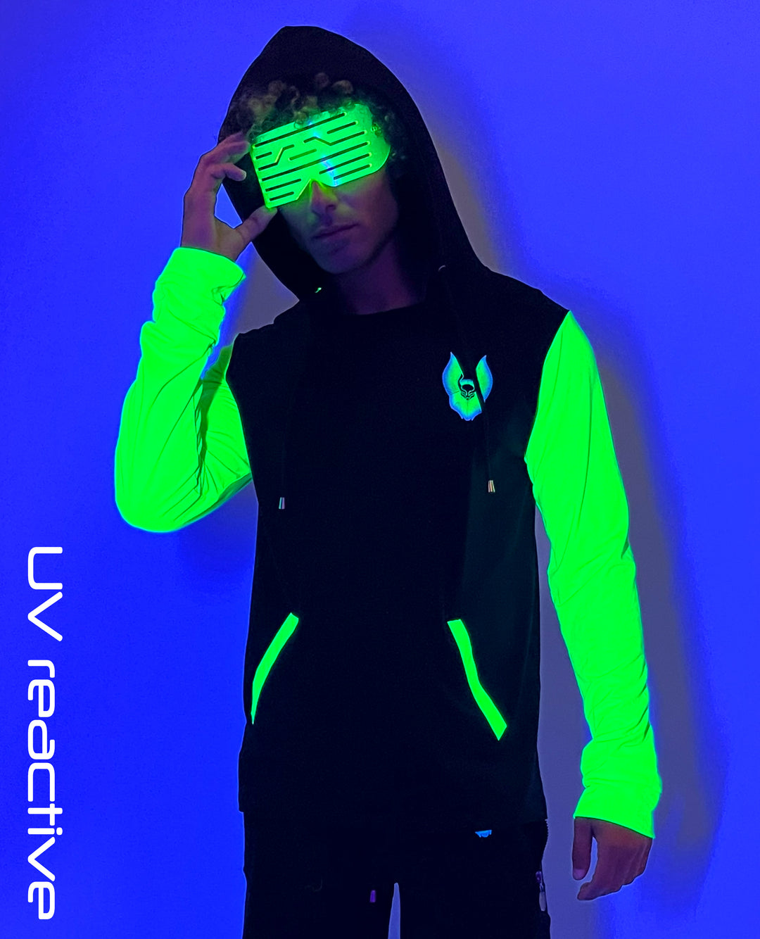 MENS RAVE WAVE FUTURE HOODIE
