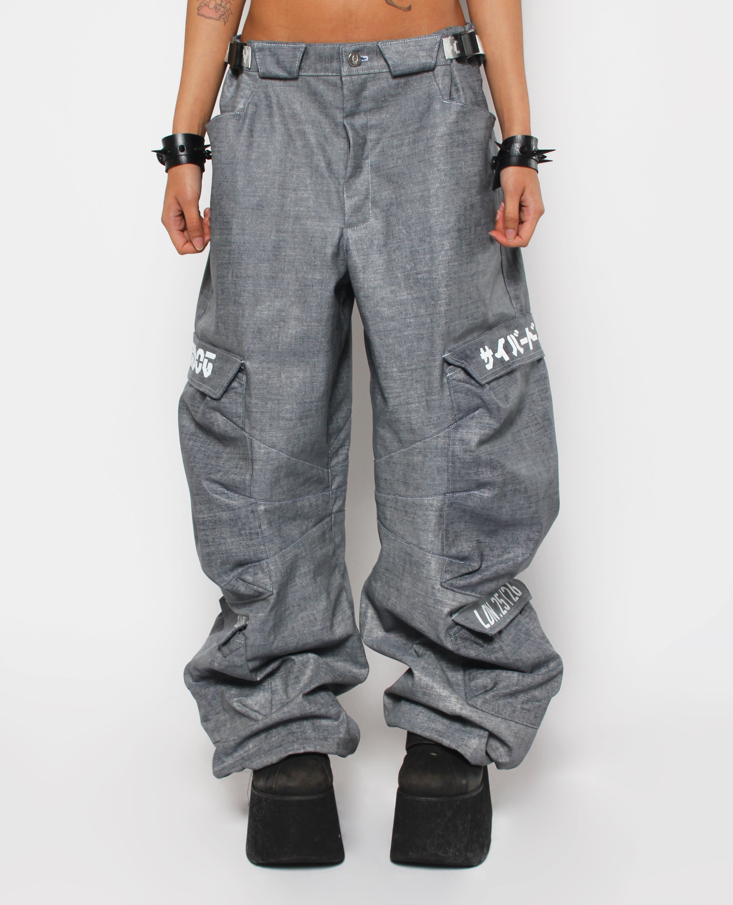 CYBERDOGサイバードック6ポケットワイドパンツ CYBERDOG : Proton Pants - サイバーファッション→ルームエイチ←