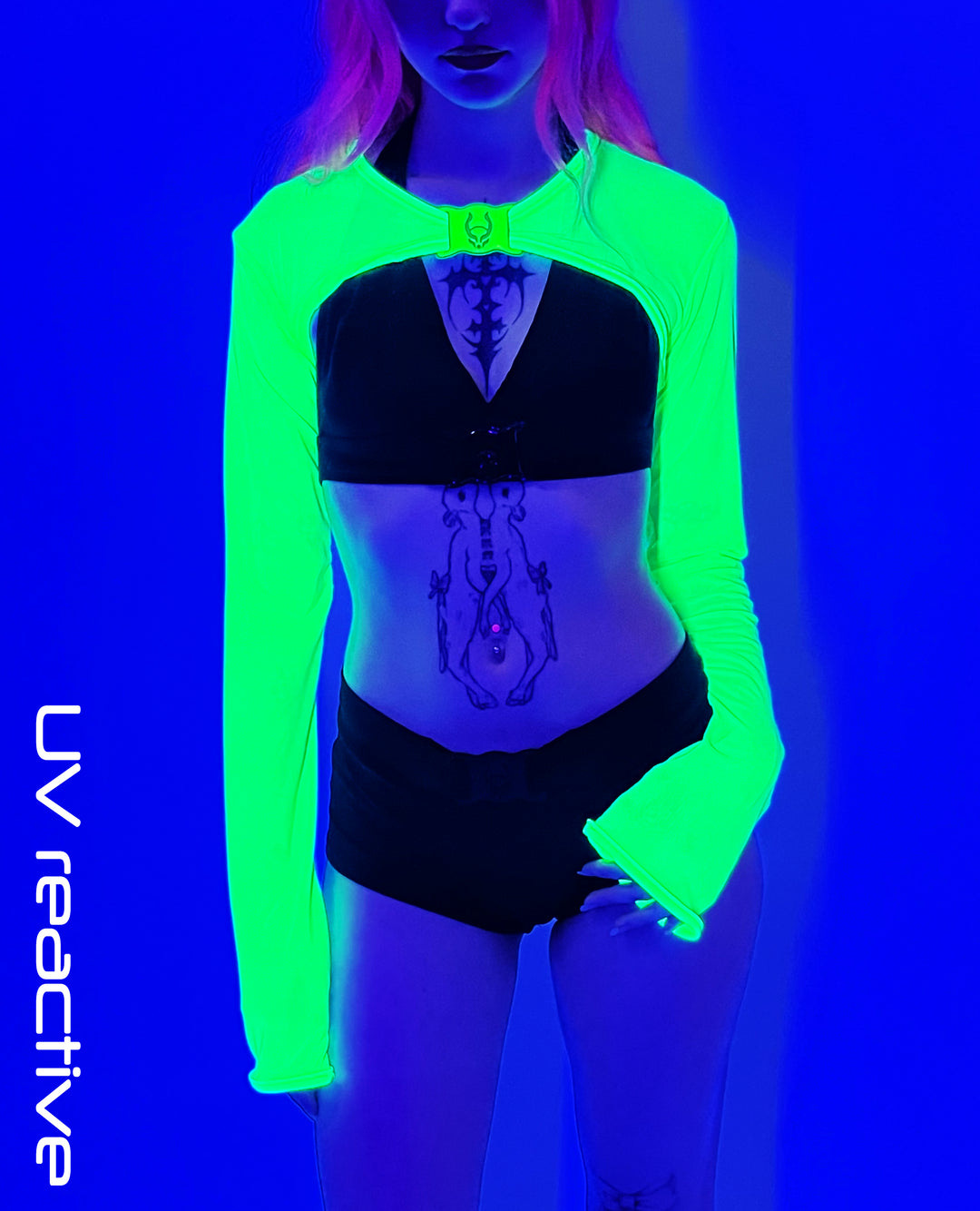 ROCKER MESH SHRUG