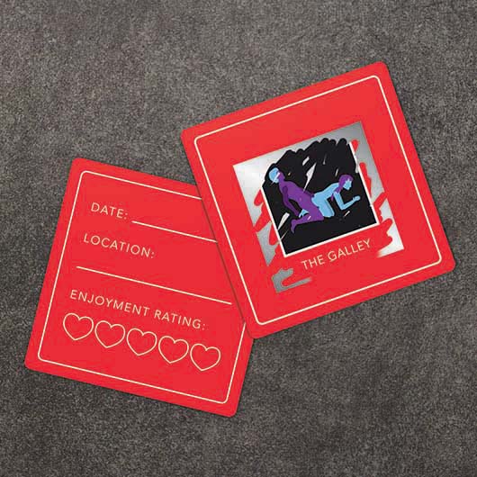 KAMA SUTRA BUCKET LIST SCRATCH CARDS