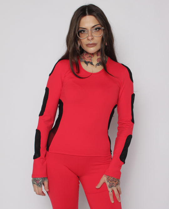 POWER SCULPTURE L/S TOP