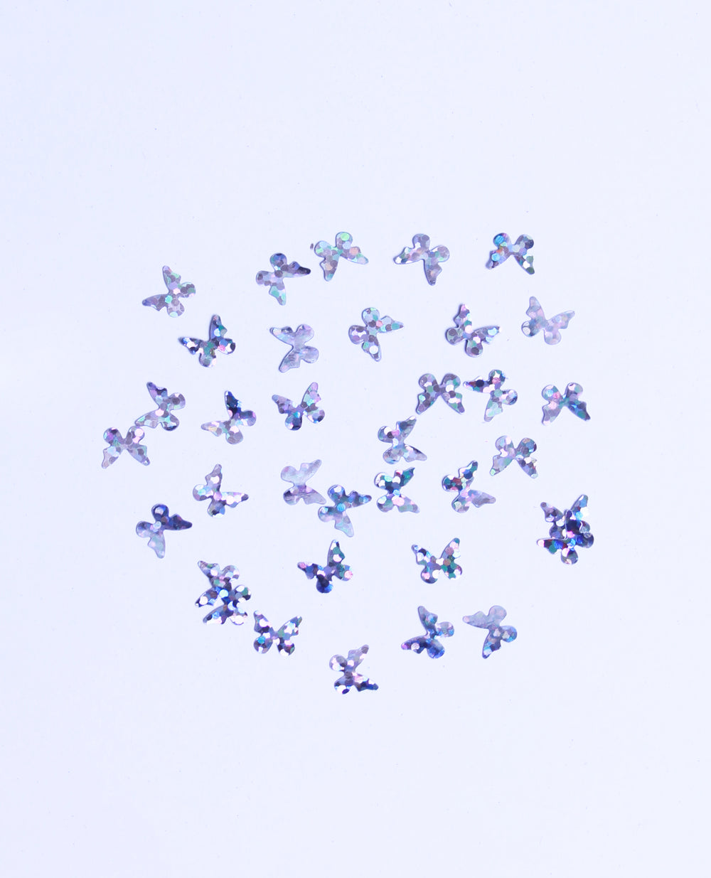 HOLOGRAPHIC GLITTER BUTTERFLY