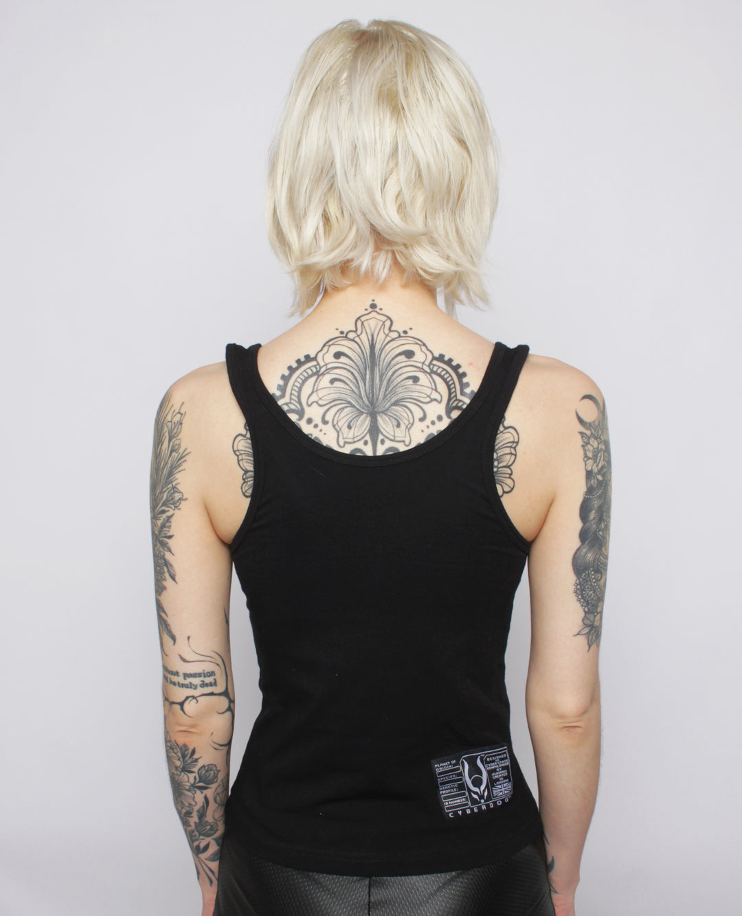 GIRLS SLIM VEST SKULL LOGO