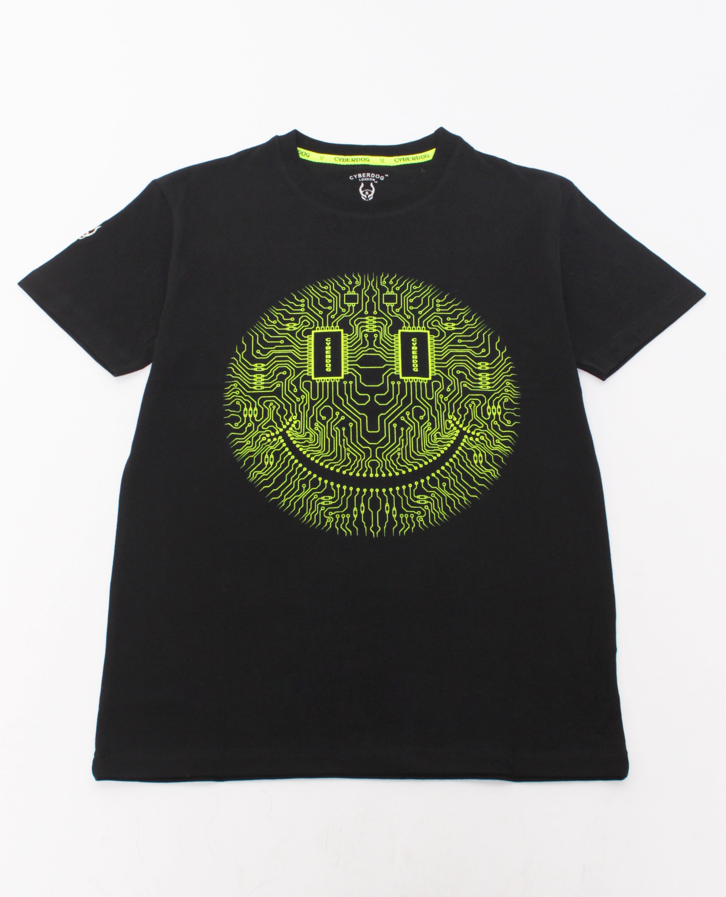 MENS MICROCHIP SMILEY T-SHIRT – Cyberdog