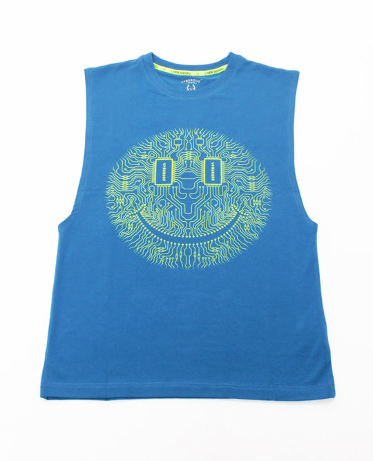 RAVE VEST MICROCHIP SMILEY