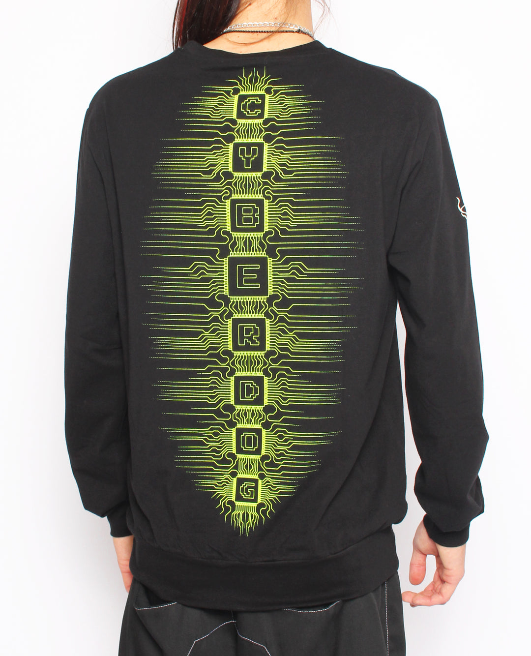 LOOSE FIT L/S MICROCHIP SMILEY