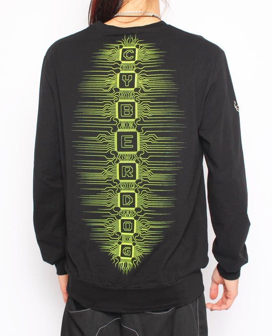 LOOSE FIT L/S MICROCHIP SMILEY