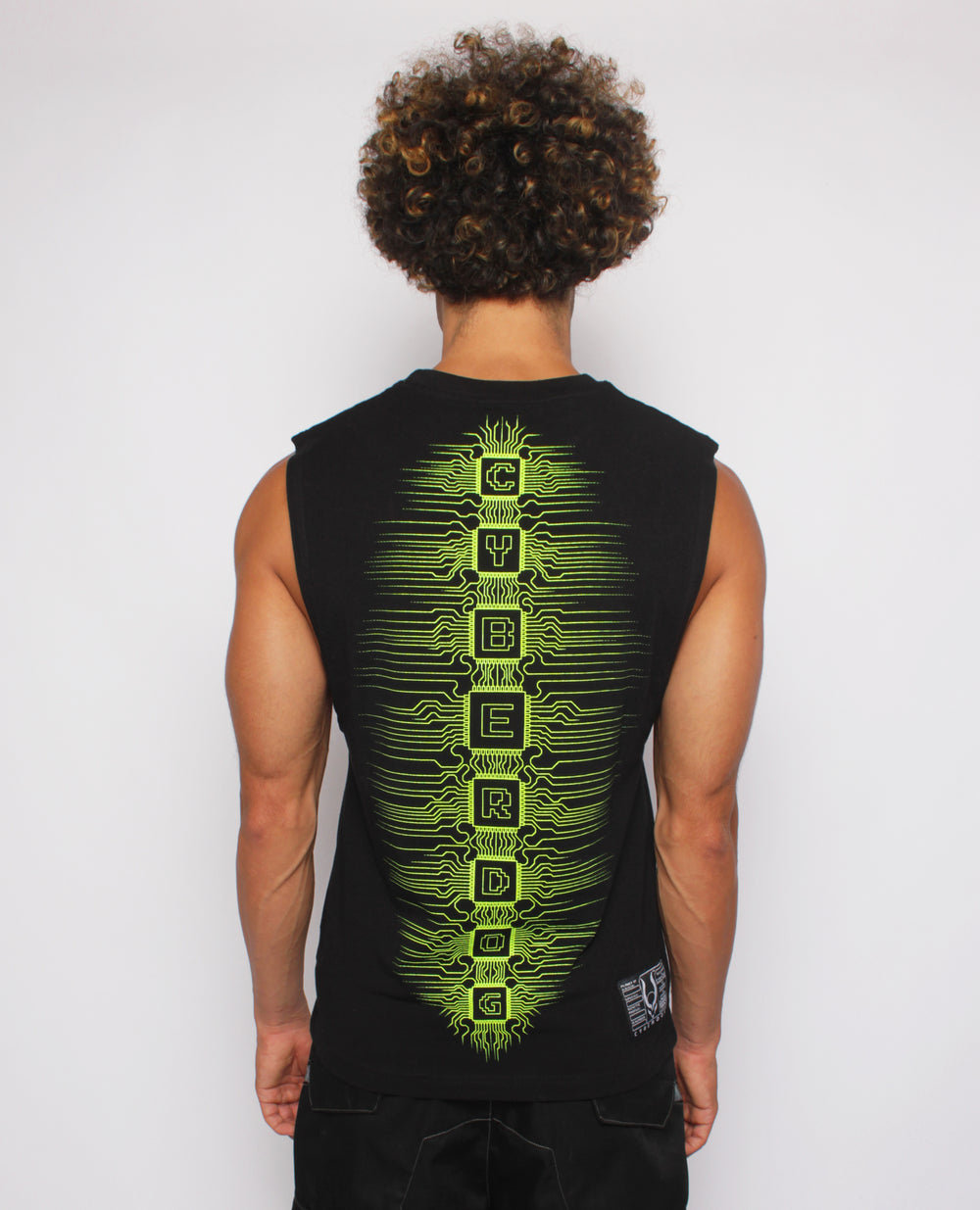RAVE VEST MICROCHIP SMILEY