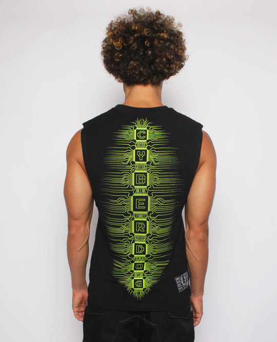 RAVE VEST MICROCHIP SMILEY
