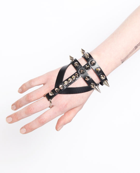 SPIKED RING BRACELET