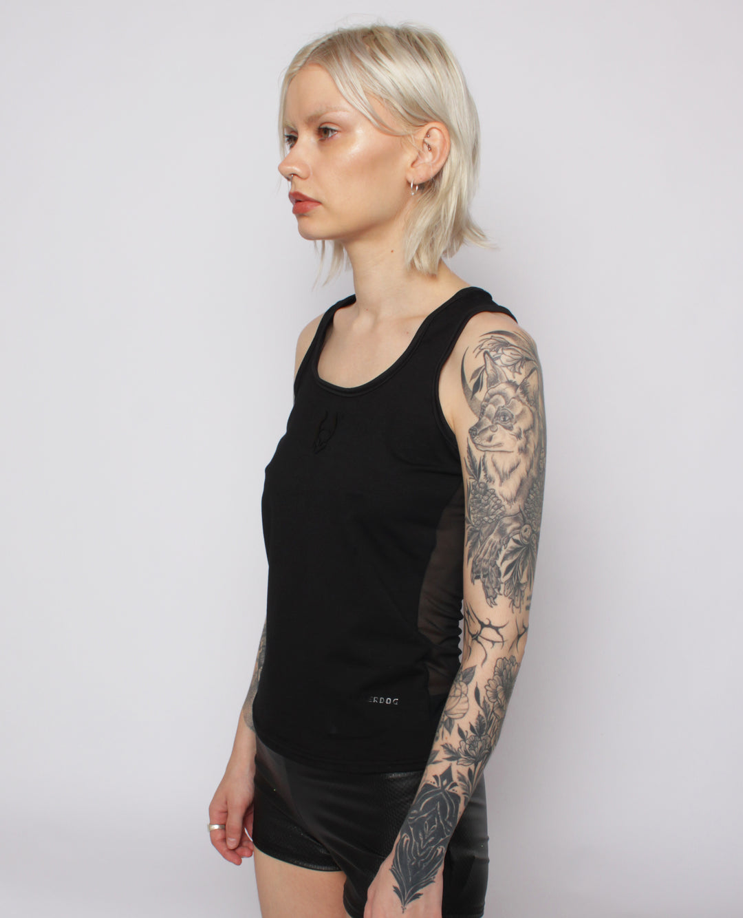 GIRLS SPINED MESH VEST