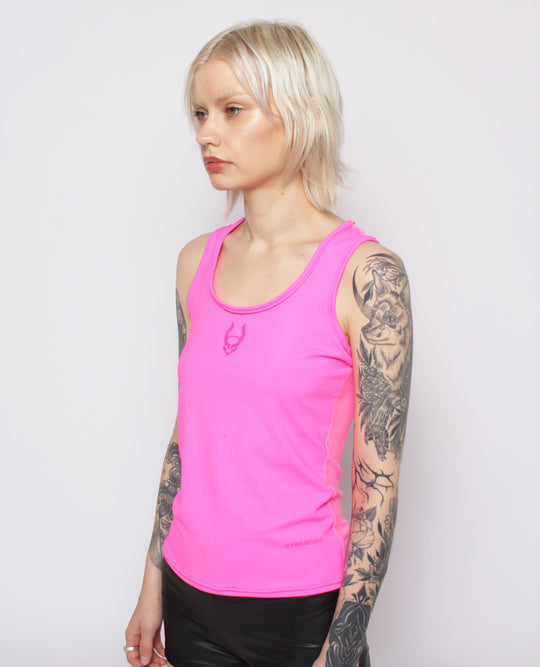 GIRLS SPINED MESH VEST