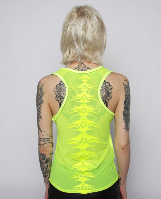 GIRLS SPINED MESH VEST