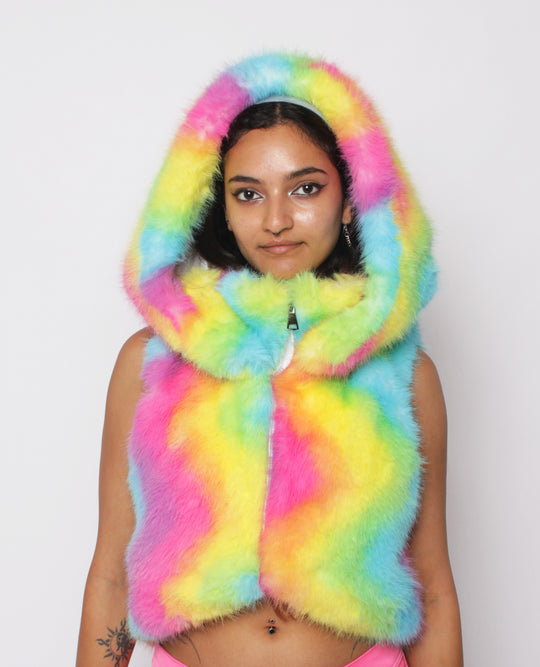 STAR SAILOR LIGHT UP FUR GILET