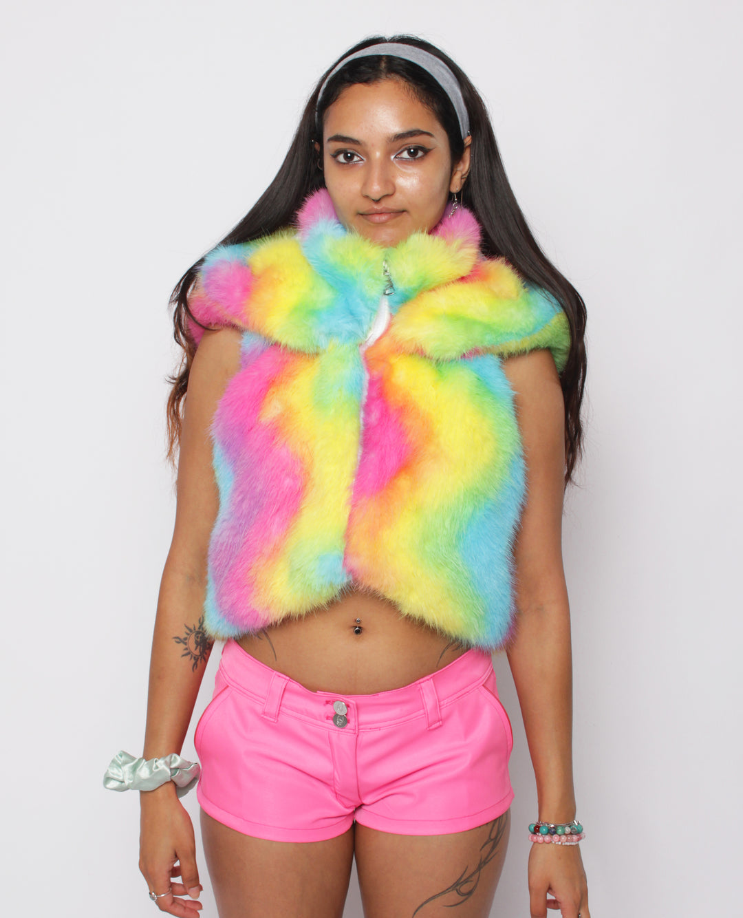 STAR SAILOR LIGHT UP FUR GILET