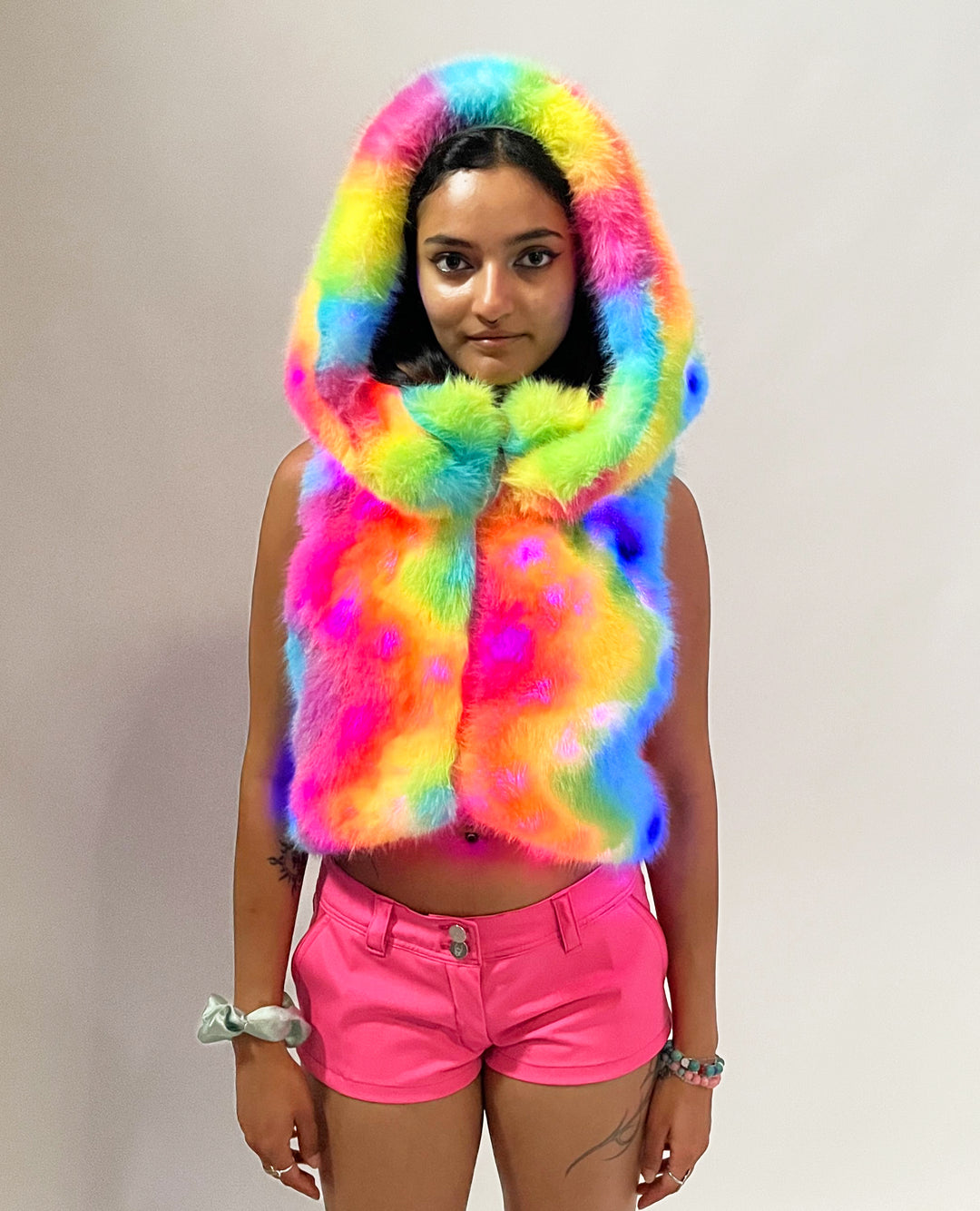 STAR SAILOR LIGHT UP FUR GILET