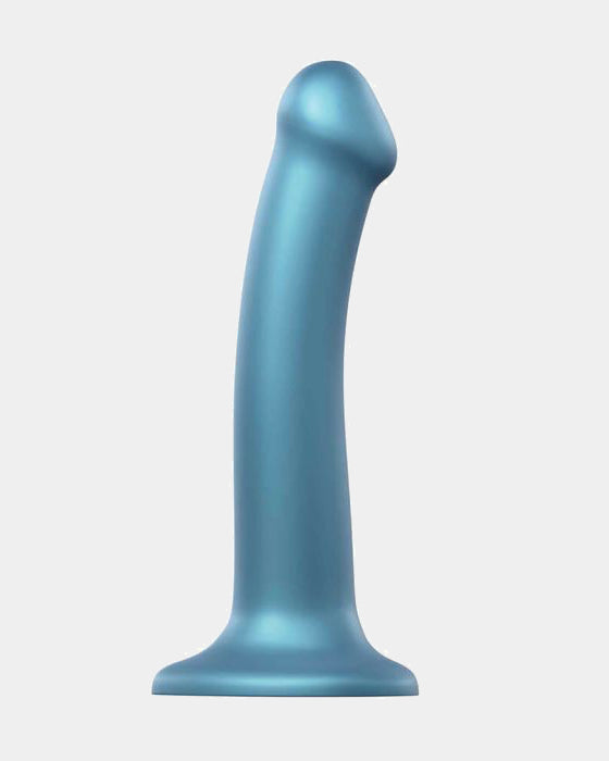 STRAP-ON-ME - MONO DENSITY DILDO METALLIC