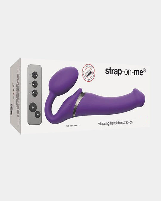 STRAP-ON-ME – VIBRATING BENDABLE STRAP-ON