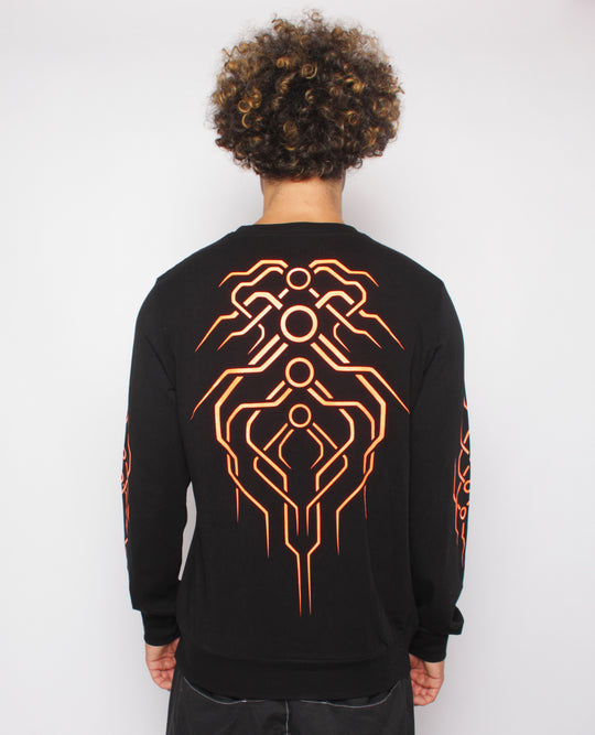 LOOSE FIT L/S TECH TRIBAL