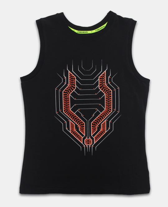RETRO VEST MECHANICAL LOGO