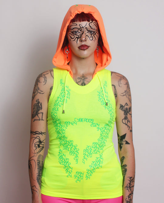 RAVE ON TECH VEST MUTLI NEON WOMENS