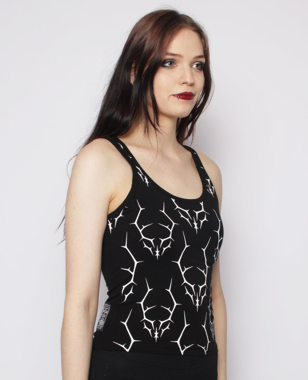 GIRLS SLIM VEST THORNS LOGO
