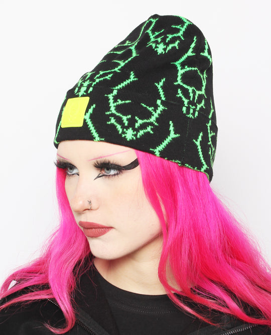 THORNS FOLDED BEANIE