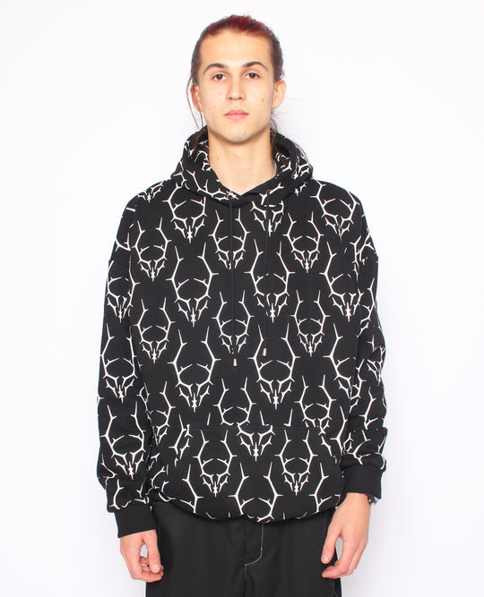 OVERSIZE THORNS LOGO HOODIE