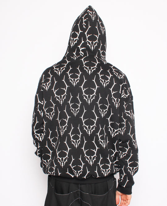 OVERSIZE THORNS LOGO HOODIE