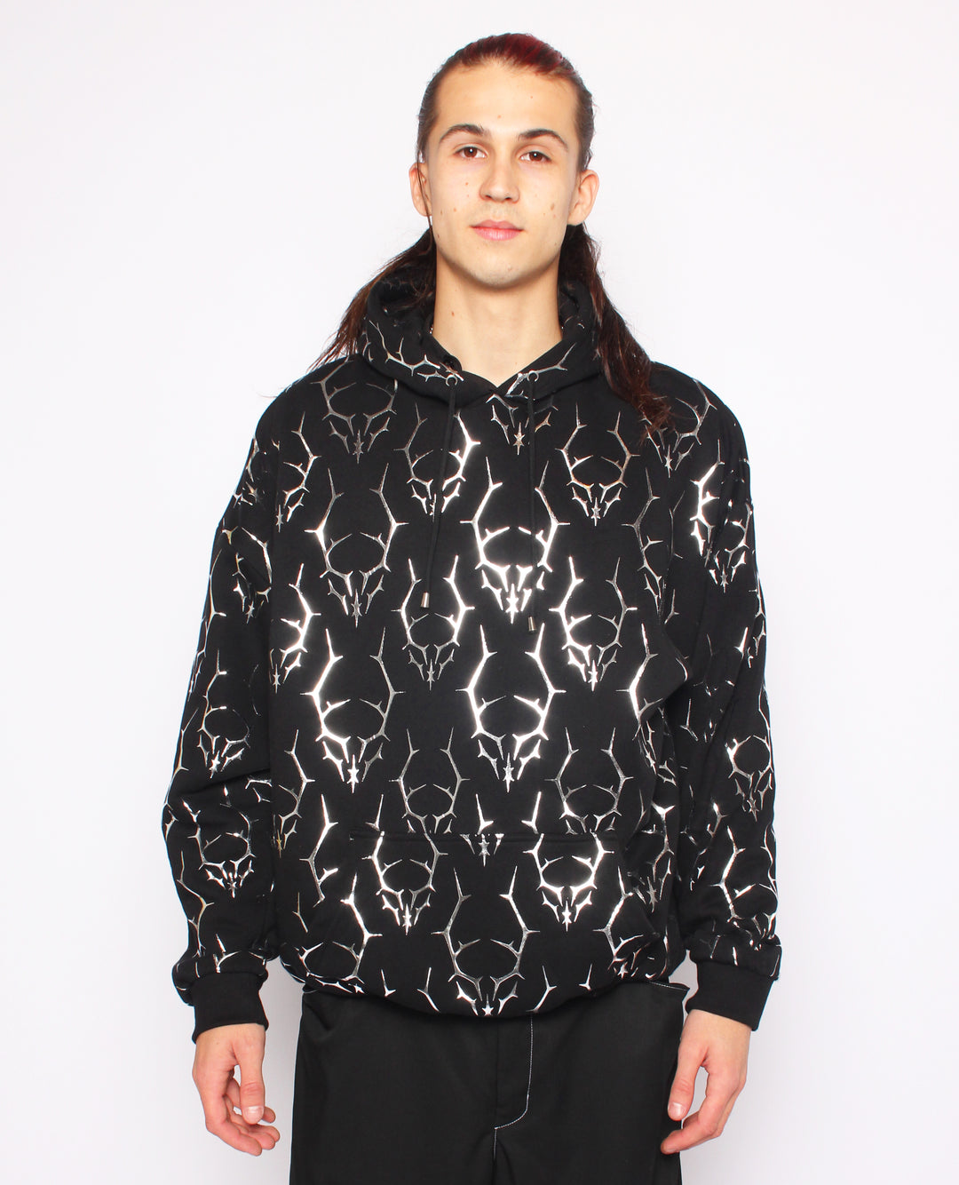 OVERSIZE THORNS LOGO HOODIE