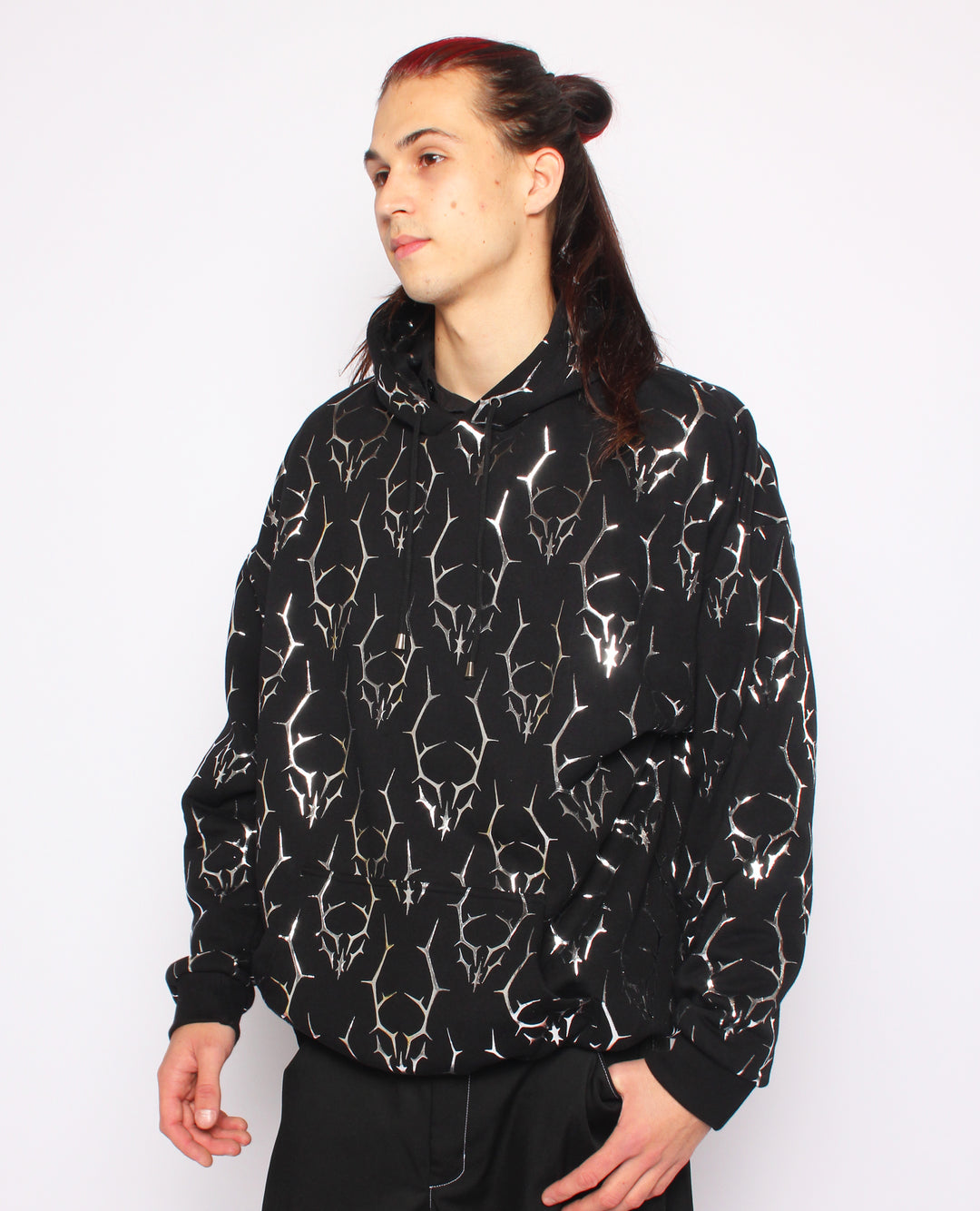 OVERSIZE THORNS LOGO HOODIE