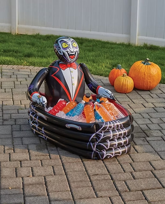 VAMPIRE INFLATABLE COFFIN COOLER